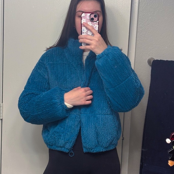 Fuzzy Puffer Jacket - Picture 5 of 5